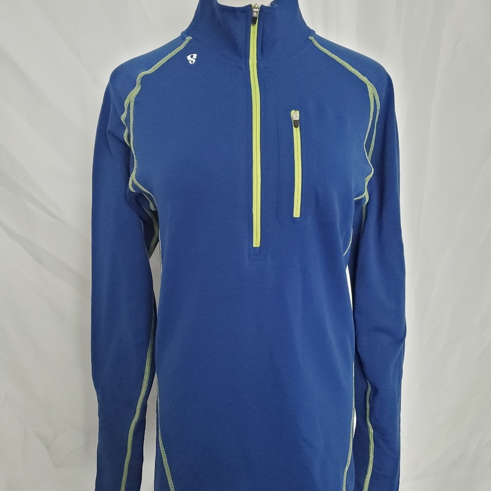 Stoic Microlith Taupe Softshell 1/2 Zip Longsleves